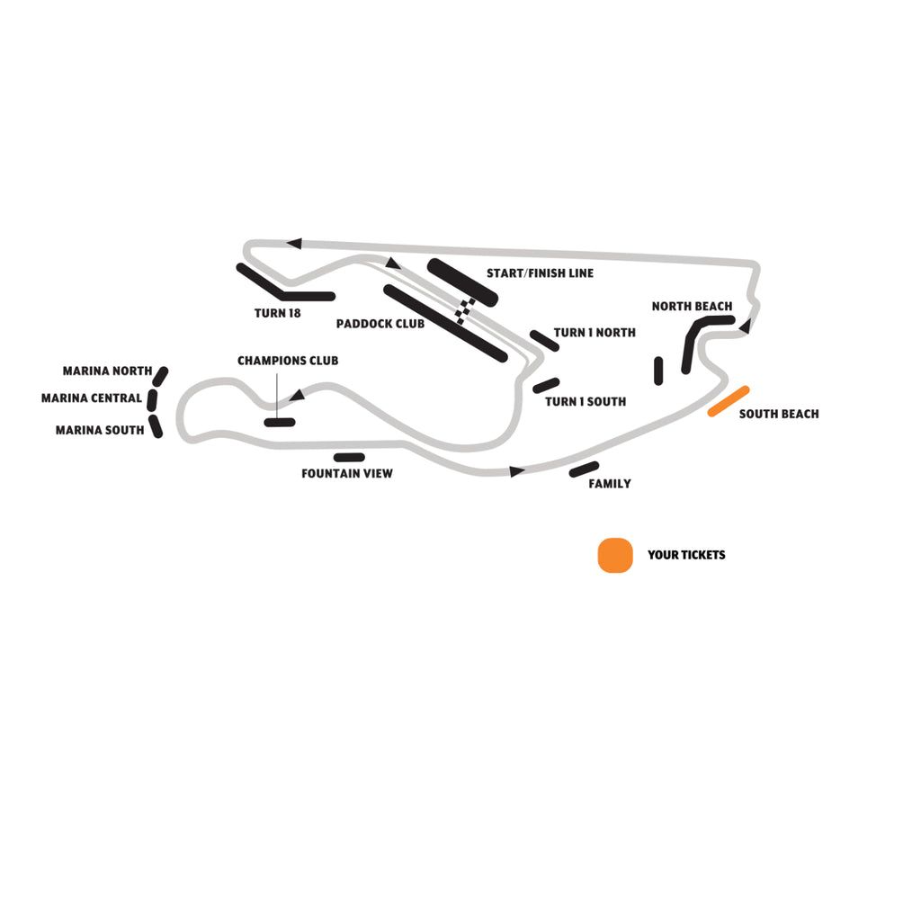 South Beach - Friday, Saturday & Sunday